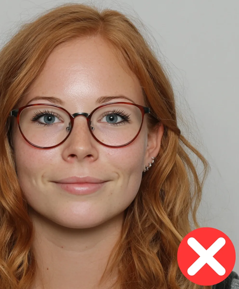 nicht zentriert