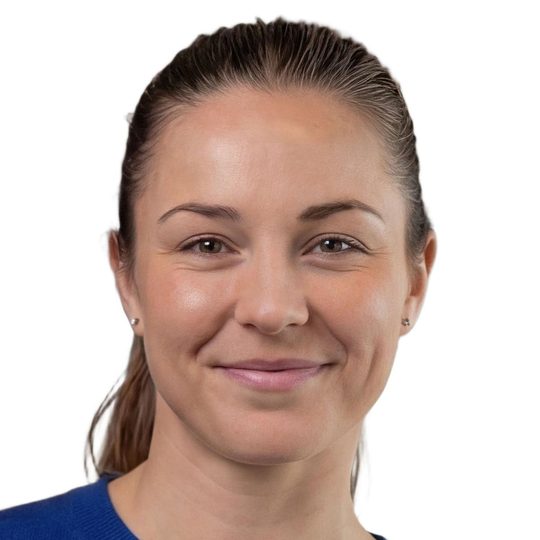 Verarbeitetes Portraitfoto auf einem Mitarbeiterausweis